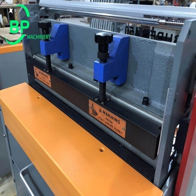 Poinçon de papier semi automatique et machine à relier SPM450 pour la doubles fermeture de fil et poinçon de papier